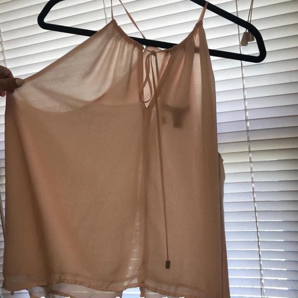Light pink Tank blouse